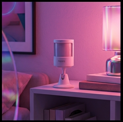 Aqara Motion Sensor P1 MS-S02 czujnik ruchu i światła Zigbee 3.0 HomeKit Alexa 170° 7m bateria 5 lat — ujęcie 5