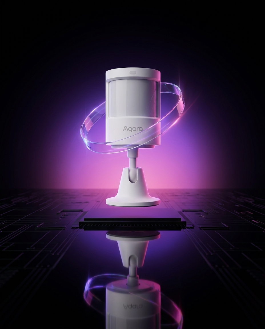 Aqara Motion Sensor P1 MS-S02 czujnik ruchu i światła Zigbee 3.0 HomeKit Alexa 170° 7m bateria 5 lat — ujęcie 1