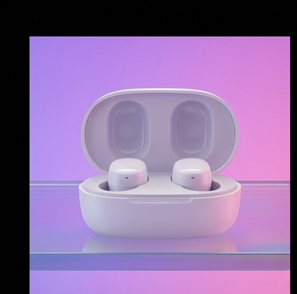 Xiaomi Redmi Buds 6 Play białe słuchawki TWS Bluetooth 5.4 do 36h bateria IPX4 — ujęcie 2