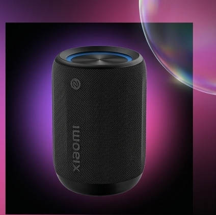 Xiaomi Bluetooth Speaker Mini, głośnik przenośny 360°, IP67, NFC, RGB, Bluetooth 5.3, bateria 2000 mAh — ujęcie 3