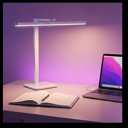 Xiaomi LED Desk Lamp 2 MJTD06YL, lampka biurkowa LED 60 cm, 1200 lm, 2700-5100K, sterowanie dotykiem i głosem — ujęcie 7