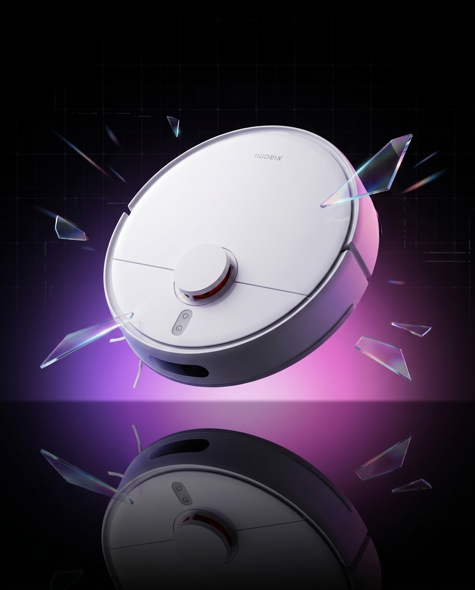 Xiaomi Robot Vacuum S40C robot odkurzający 5000 Pa LDS laser 2w1 odkurzanie i mopowanie aplikacja Xiaomi Home — ujęcie 1