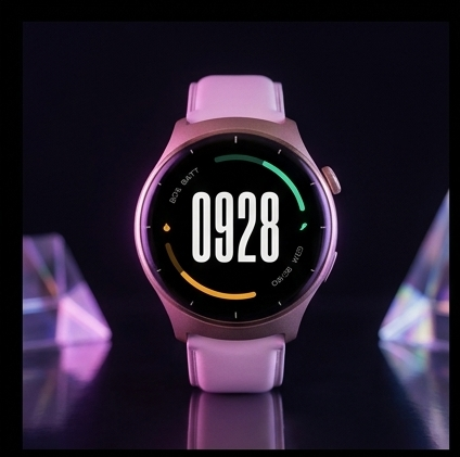 Mibro Lite 3 Rose Gold smartwatch AMOLED z rozmowami BT, 100+ trybów sportu, 2ATM, bateria 12 dni — ujęcie 2