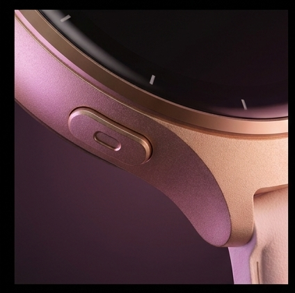Mibro Lite 3 Rose Gold smartwatch AMOLED z rozmowami BT, 100+ trybów sportu, 2ATM, bateria 12 dni — ujęcie 4