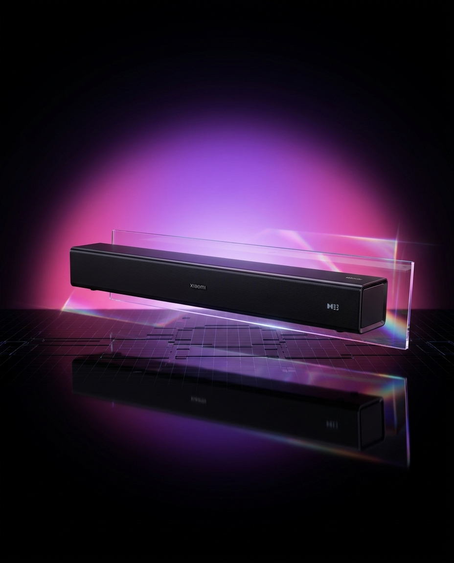 Xiaomi Soundbar Pro 2.0 ch NS5-EU, listwa głośnikowa 84 W, Dolby Audio, HDMI ARC, NFC, Bluetooth 5.3 — ujęcie 1