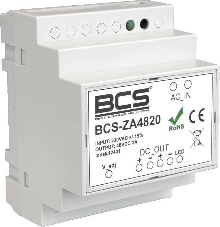 Zasilacz BCS-ZA4820 Zasilacz BCS-ZA4820