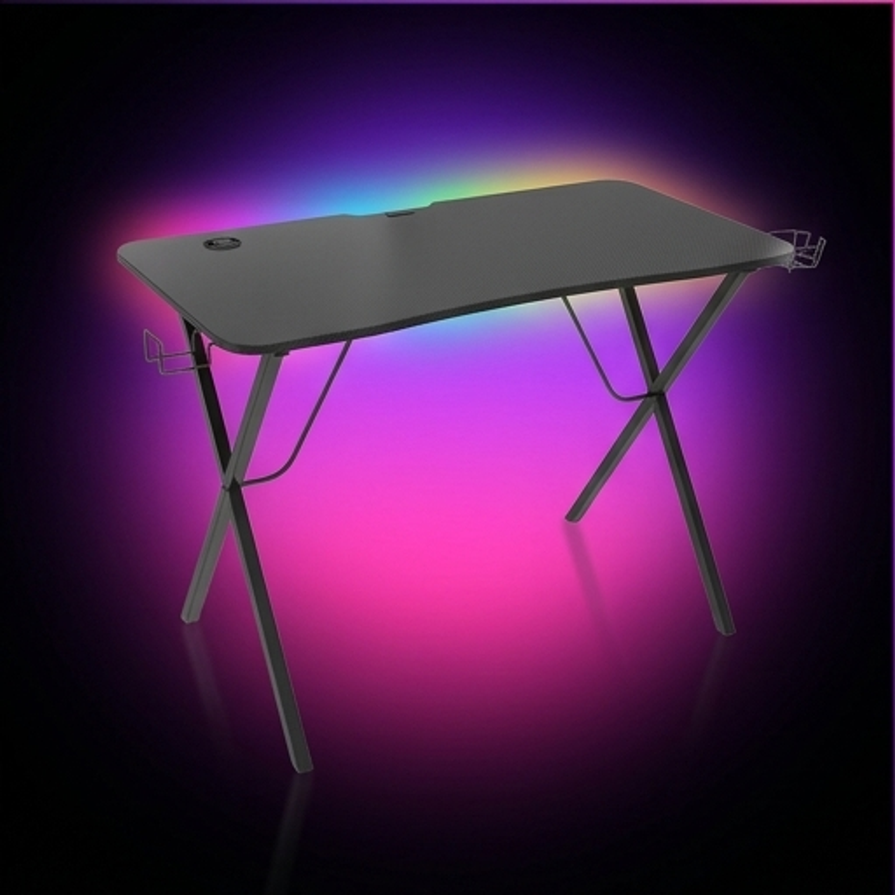 Biurko dla gracza gamingowe Genesis Holm 200 podświetlenie RGB Biurko dla gracza gamingowe Genesis Holm 200 podświetlenie RGB