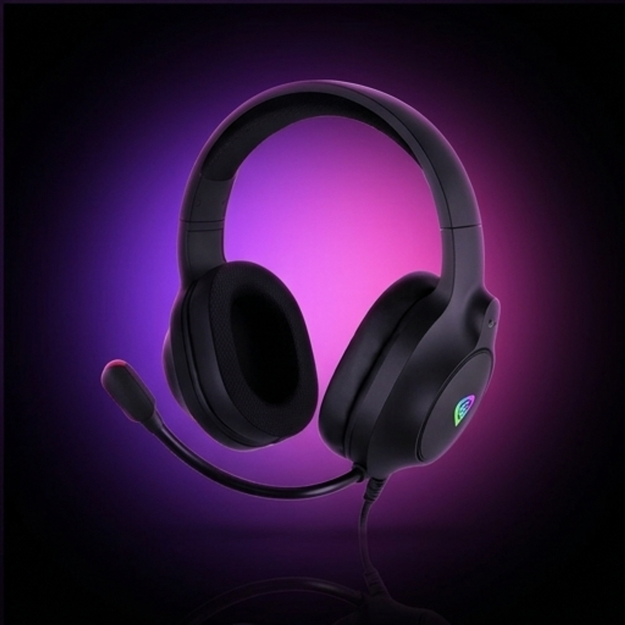 Słuchawki Neon 213 RGB mikrofon Słuchawki Neon 213 RGB mikrofon