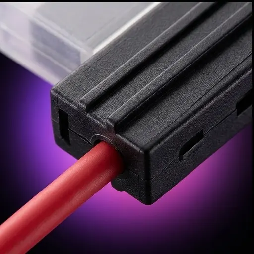 Gniazdo bezpiecznika samochodowego nożowego z kablem 1.5mm2 Prolech, czerwone, do aut i motocykli - galeria 2 | smartu.eu Gniazdo bezpiecznika samochodowego nożowego z kablem 1.5mm2 Prolech, czerwone, do aut i motocykli - galeria 2 | smartu.eu