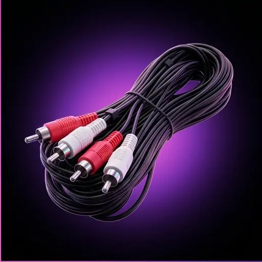 Kabel 2xRCA-2xRCA 10m Prolech, audio stereo, typ J, do podłączeń sprzętu audio-video - galeria 1 | smartu.eu Kabel 2xRCA-2xRCA 10m Prolech, audio stereo, typ J, do podłączeń sprzętu audio-video - galeria 1 | smartu.eu