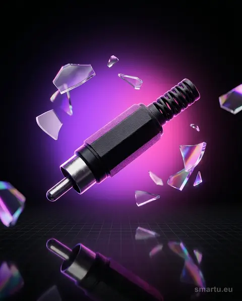Wtyk RCA cinch czarny, złącze audio-wideo 100 szt. Wtyk RCA cinch czarny, złącze audio-wideo 100 szt.