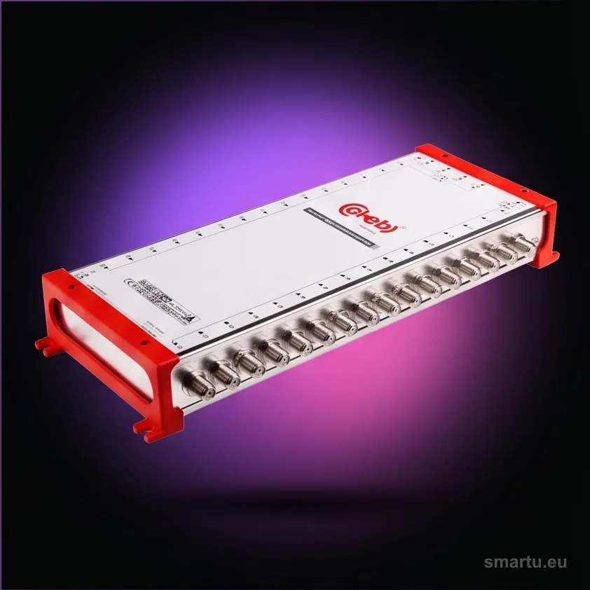 CORAB Multiswitch Smart Line 5/32 5 wejść 32 wyjścia SAT DVB-T2 aktywny zasilacz wewnętrzny instalacja antenowa CORAB Multiswitch Smart Line 5/32 5 wejść 32 wyjścia SAT DVB-T2 aktywny zasilacz wewnętrzny instalacja antenowa