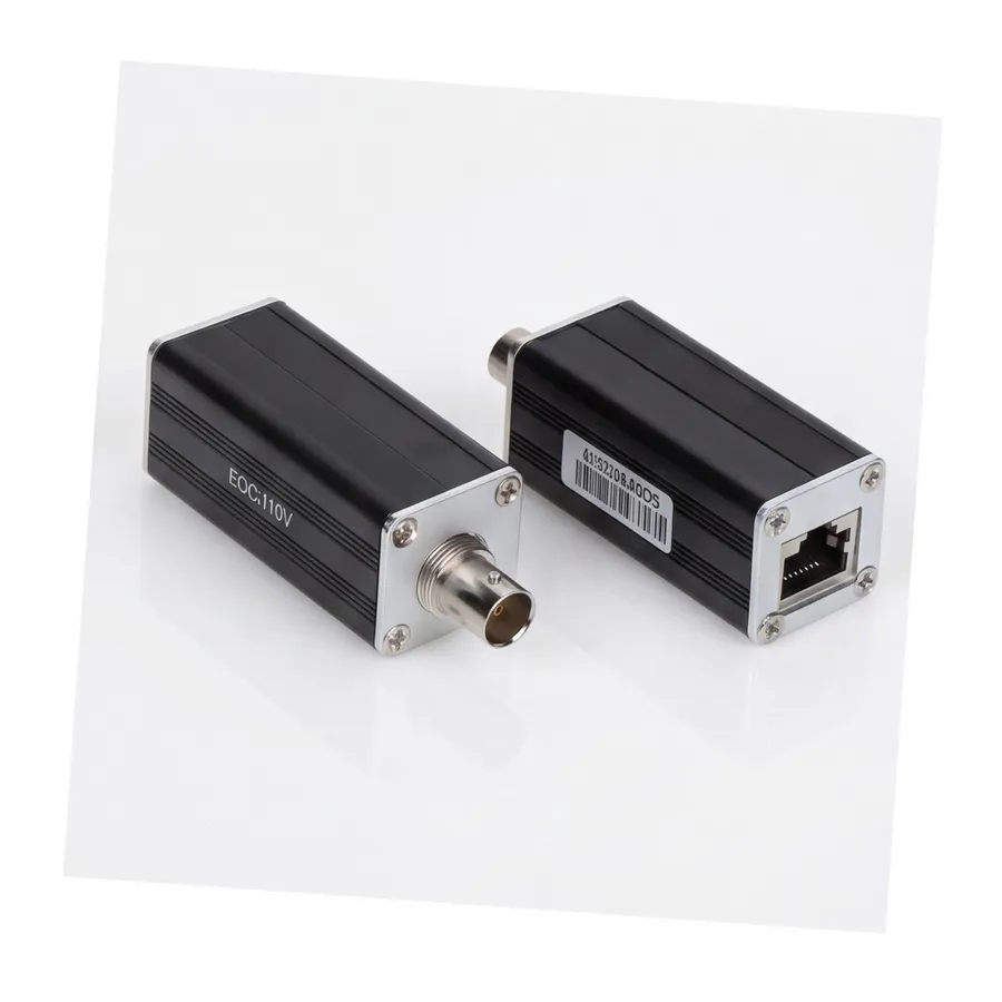Zestaw transmisji Ethernet/Coaxial EOC-110KIT 200m (2szt.) Zestaw transmisji Ethernet/Coaxial EOC-110KIT 200m (2szt.)