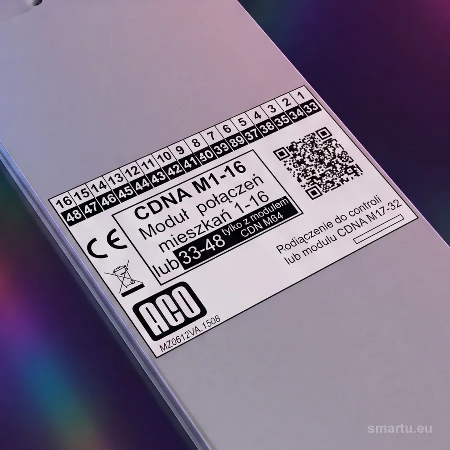 ACO CDNA M1-16 Moduł dzwonienia do centrali CDNA ACO CDNA M1-16 Moduł dzwonienia do centrali CDNA