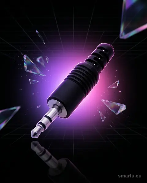 Wtyk Jack 3,5 mm stereo plastikowy HQ, złącze audio Wtyk Jack 3,5 mm stereo plastikowy HQ, złącze audio