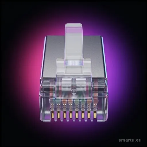 Wtyk telefoniczny 8p8c (RJ45) ekranowany, do kabli sieciowych, 5900804022985 Wtyk telefoniczny 8p8c (RJ45) ekranowany, do kabli sieciowych, 5900804022985