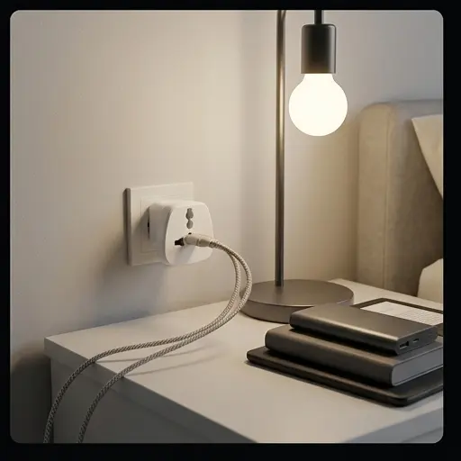 Adapter sieciowy Prolech, wtyk UK na gniazdo uniwersalne (PL, USA, UK) z uziemieniem, 13A biały - galeria 3 | smartu.eu Adapter sieciowy Prolech, wtyk UK na gniazdo uniwersalne (PL, USA, UK) z uziemieniem, 13A biały - galeria 3 | smartu.eu