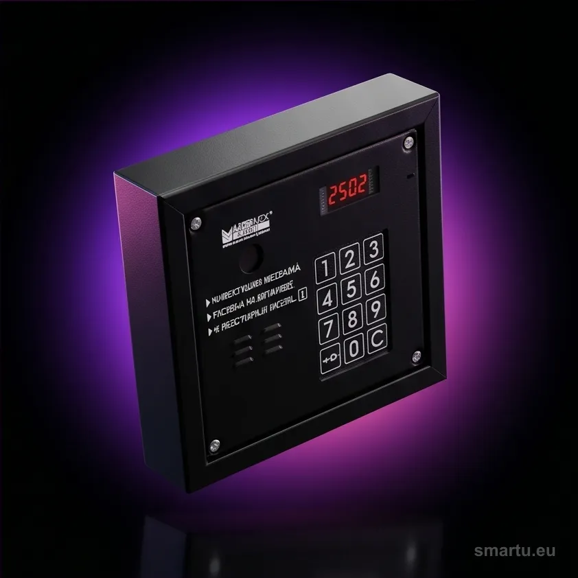 Panel domofonowy Laskomex CP-2503P czarny klawiatura optyczna system CD-2502 Panel domofonowy Laskomex CP-2503P czarny klawiatura optyczna system CD-2502