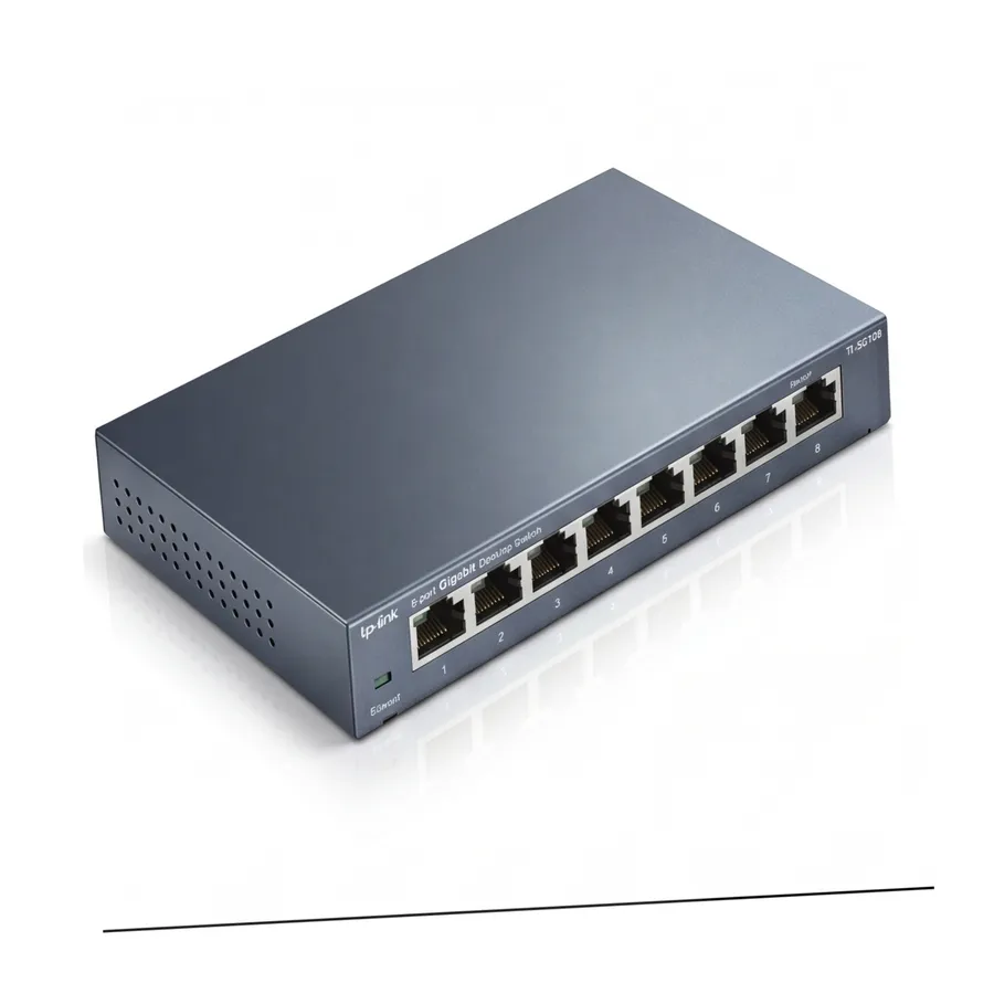 SWITCH TP-LINK TL-SG108 SWITCH TP-LINK TL-SG108