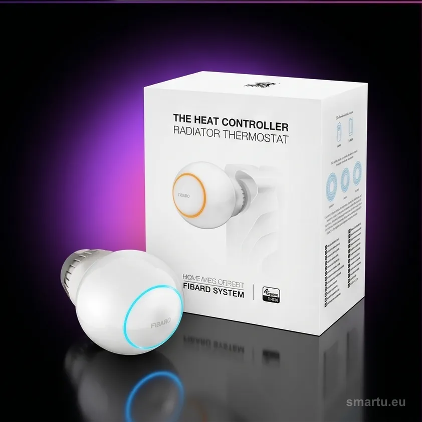 Głowica termostatyczna FIBARO Heat Controller na grzejniku