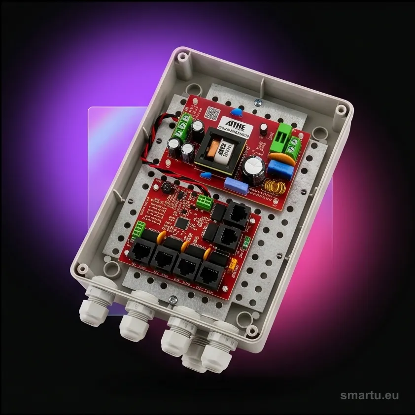 SWITCH 5-PORTOWY POE ATTE IP-5-11-M2 SWITCH 5-PORTOWY POE ATTE IP-5-11-M2