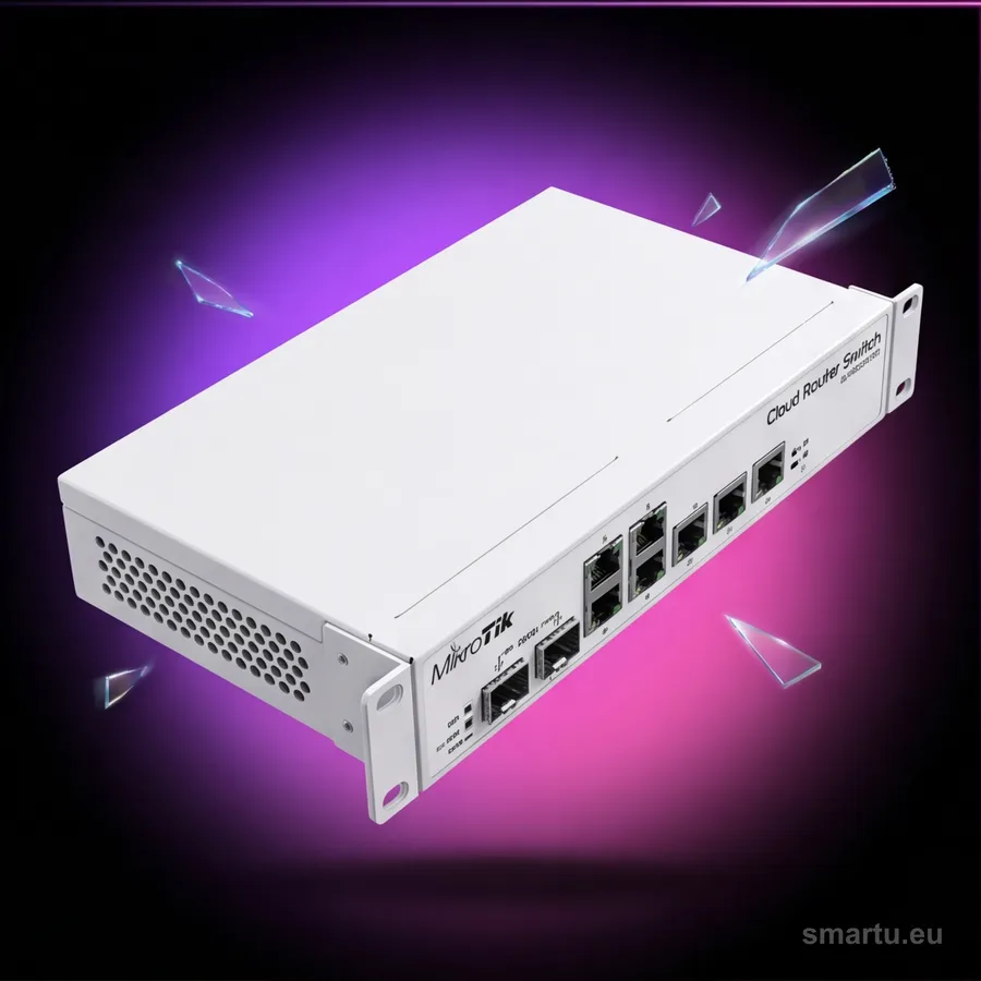 MikroTik CRS317-1G-16S+RM switch 16x SFP+ 10GbE rack 1U RouterOS SwOS zarządzalny MikroTik CRS317-1G-16S+RM switch 16x SFP+ 10GbE rack 1U RouterOS SwOS zarządzalny