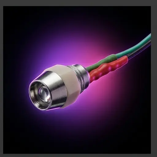 Dioda LED 5mm czerwona 12V z przewodem, kontrolka, wskaźnik, sygnalizator - galeria 1 | smartu.eu Dioda LED 5mm czerwona 12V z przewodem, kontrolka, wskaźnik, sygnalizator - galeria 1 | smartu.eu