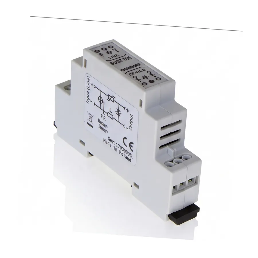 Zabezpieczenia linii zasilającej 12V DC EWIMAR SUG-7 / 12VDC Zabezpieczenia linii zasilającej 12V DC EWIMAR SUG-7 / 12VDC