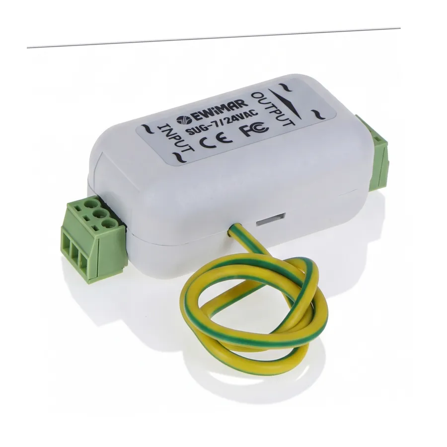 Zabezpieczenie linii zasilającej 24V AC EWIMAR SUG-7 / 24VAC Zabezpieczenie linii zasilającej 24V AC EWIMAR SUG-7 / 24VAC