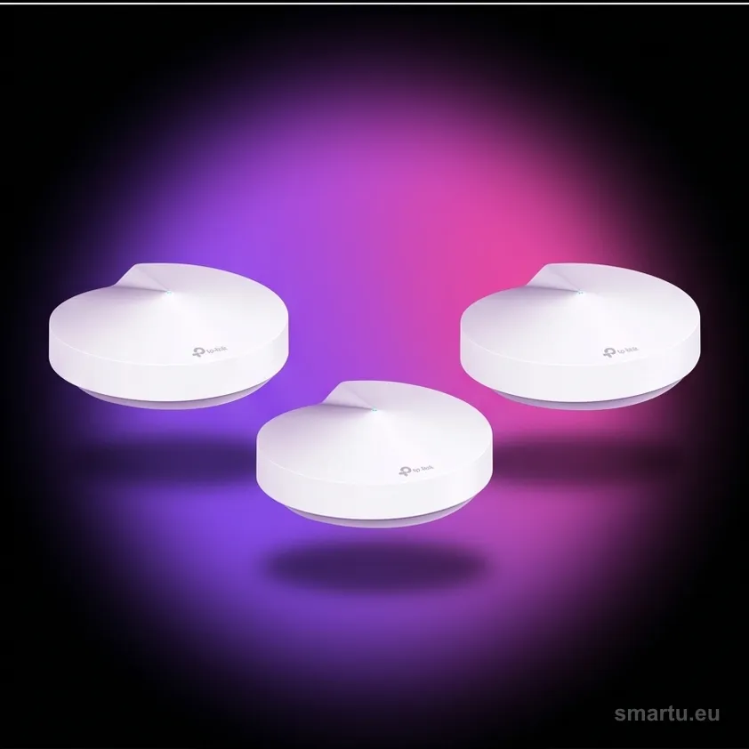 TP-Link Deco M5 3-pack system Mesh WiFi AC1300 do 500 m2 MU-MIMO dla całego domu TP-Link Deco M5 3-pack system Mesh WiFi AC1300 do 500 m2 MU-MIMO dla całego domu