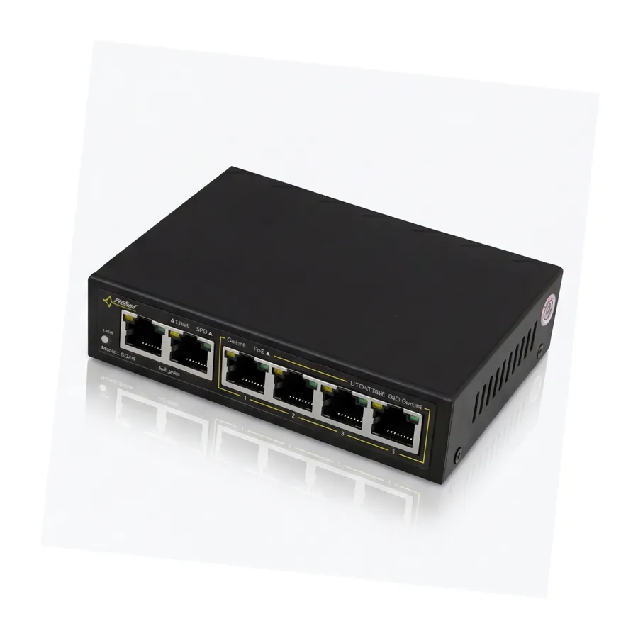SWITCH GIGABIT POE 4+2 PULSAR SG64 SWITCH GIGABIT POE 4+2 PULSAR SG64