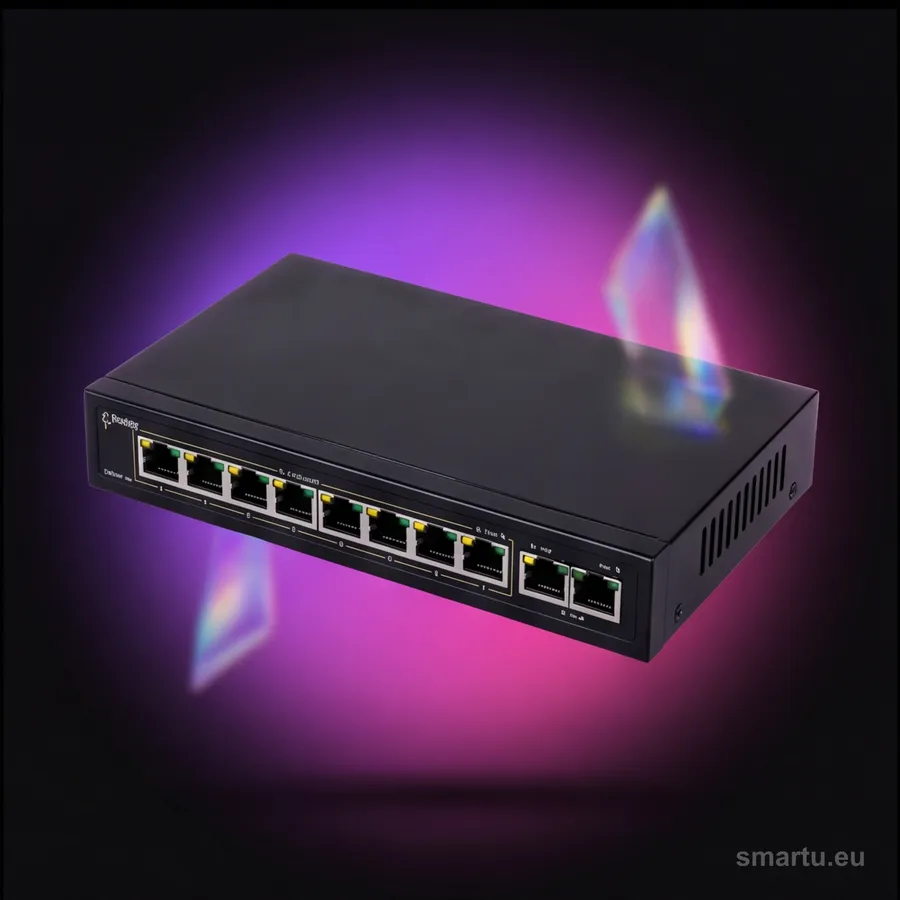 SWITCH POE PULSAR S108 8+2 UPLINK POE+ 120W SWITCH POE PULSAR S108 8+2 UPLINK POE+ 120W