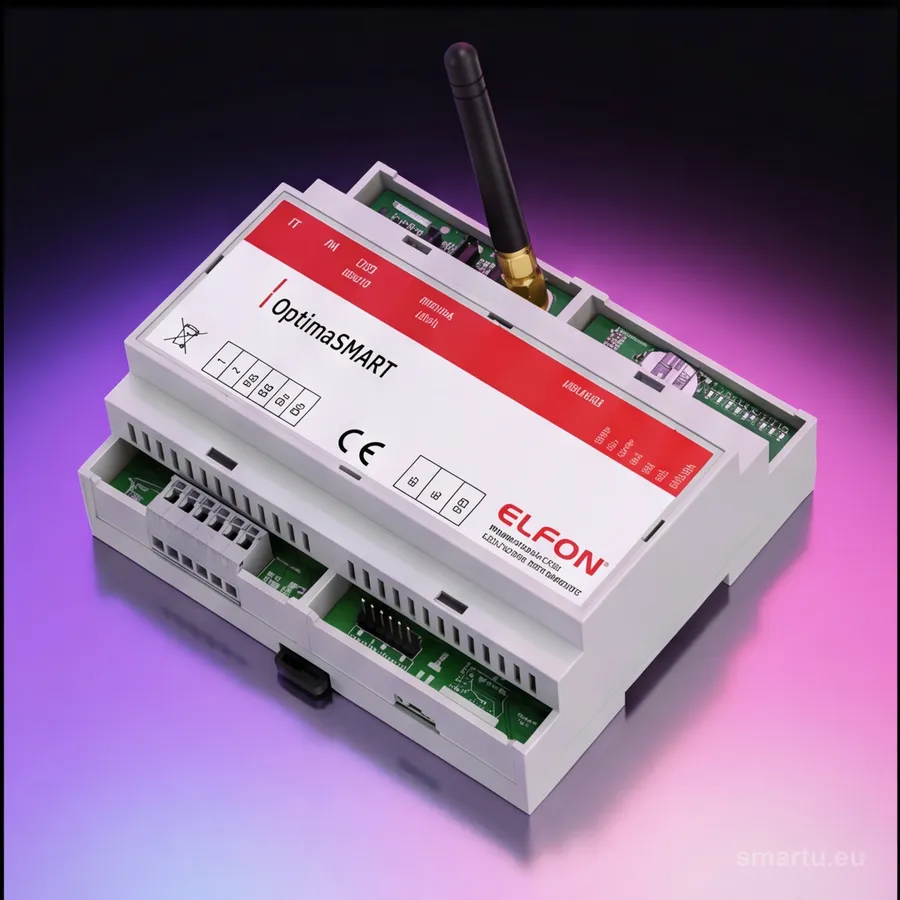 Moduł GSM ELFON OP-S-GSM1 do systemu Optima Smart, widok frontu