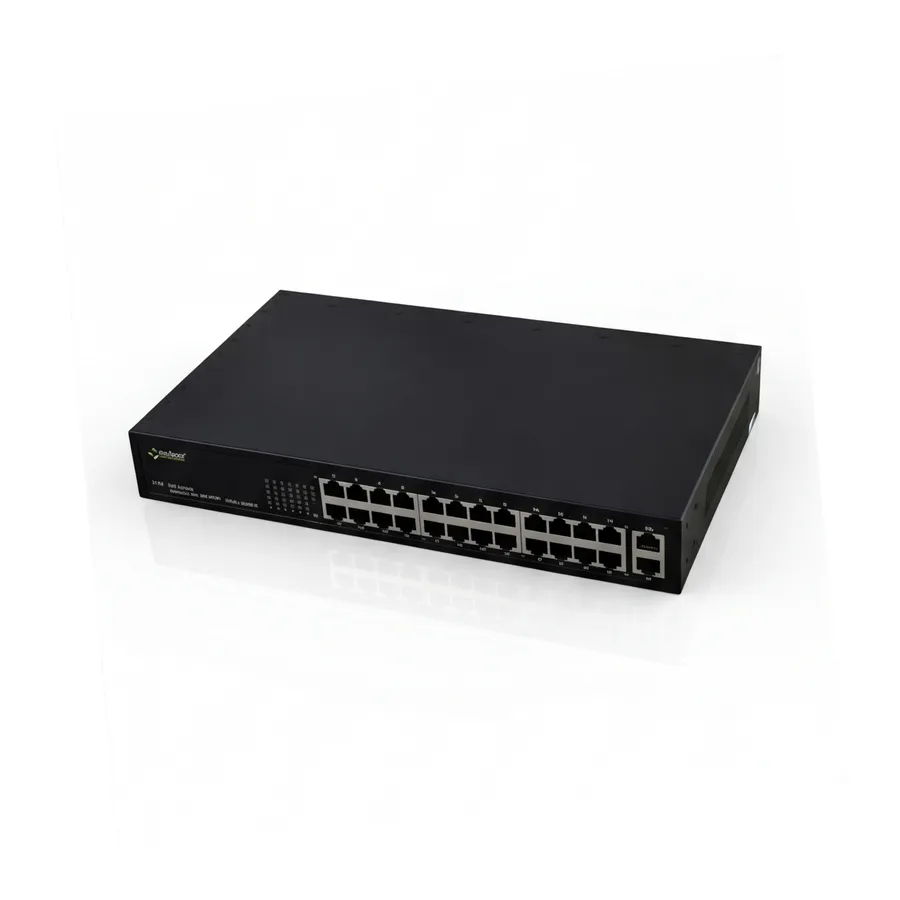 SWITCH POE PULSAR S124 24+2 UPLINK POE+ GIGABIT SWITCH POE PULSAR S124 24+2 UPLINK POE+ GIGABIT