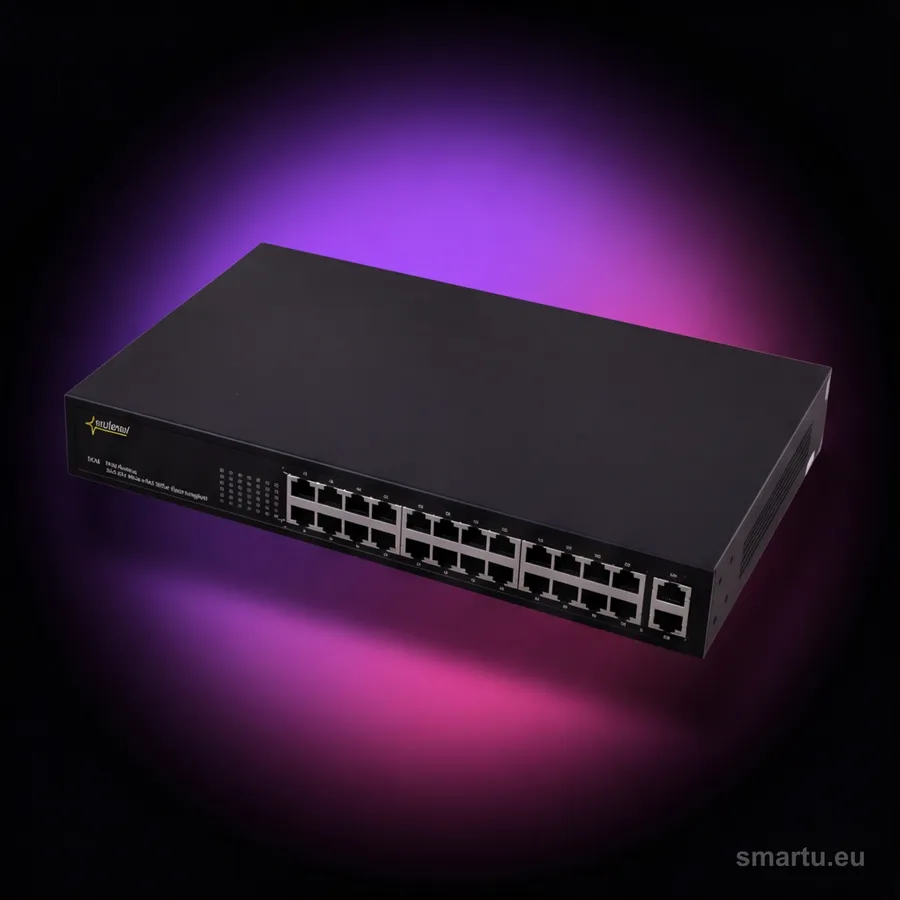 SWITCH POE PULSAR S124 24+2 UPLINK POE+ GIGABIT SWITCH POE PULSAR S124 24+2 UPLINK POE+ GIGABIT