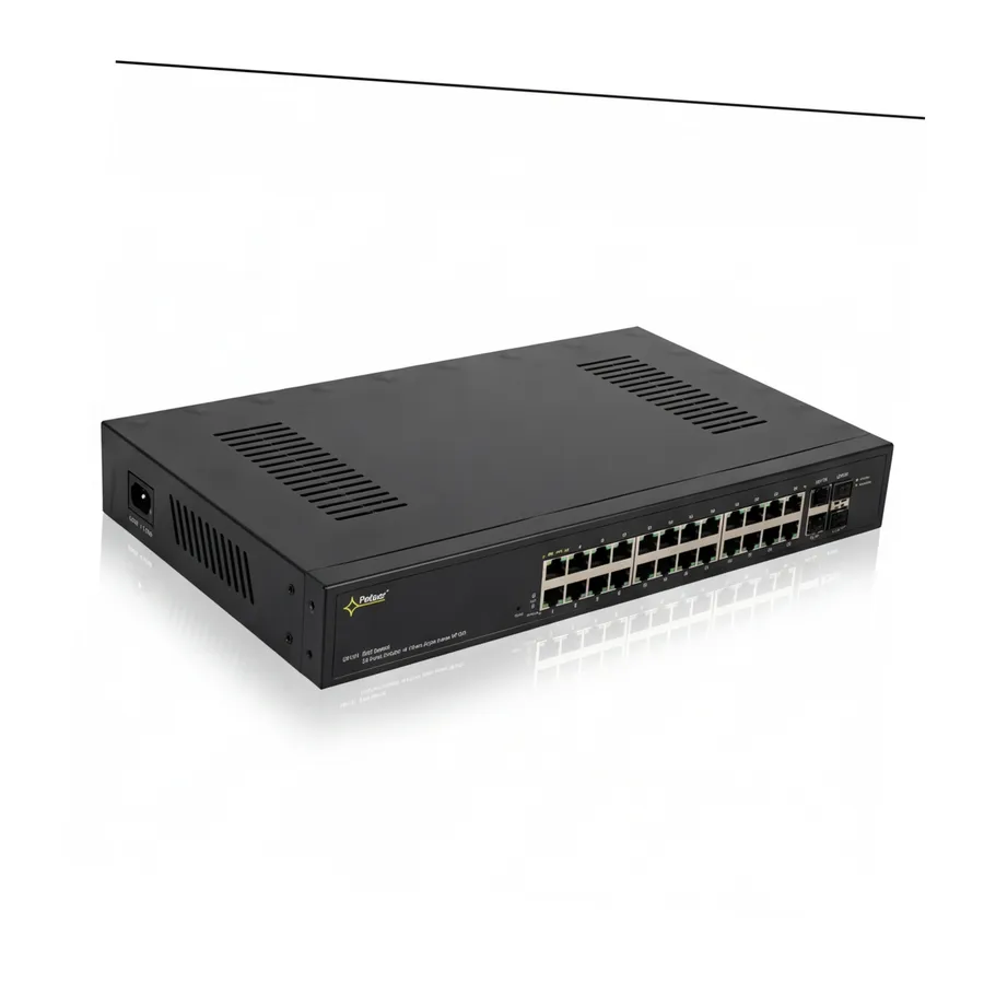 SWITCH POE PULSAR SF124 24+2 UPLINK/SFP POE+ GIGABIT SWITCH POE PULSAR SF124 24+2 UPLINK/SFP POE+ GIGABIT