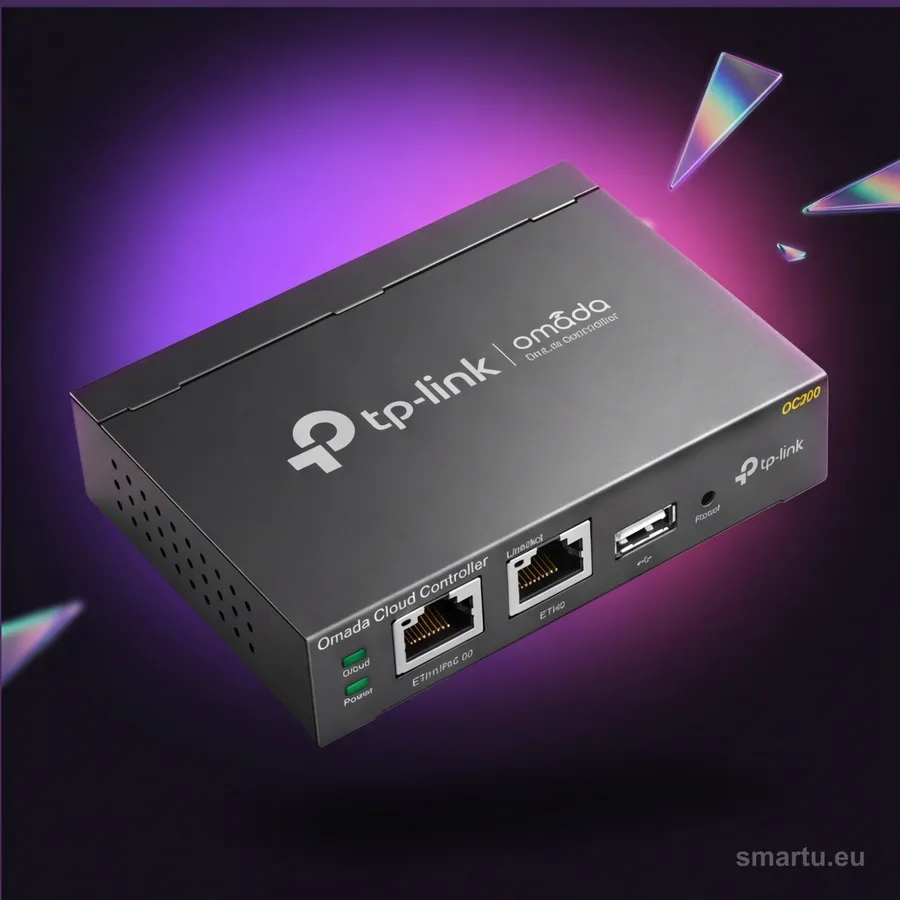 TP-Link Omada OC200 sprzętowy kontroler chmurowy zarządzanie do 100 urządzeń PoE/USB SDN TP-Link Omada OC200 sprzętowy kontroler chmurowy zarządzanie do 100 urządzeń PoE/USB SDN