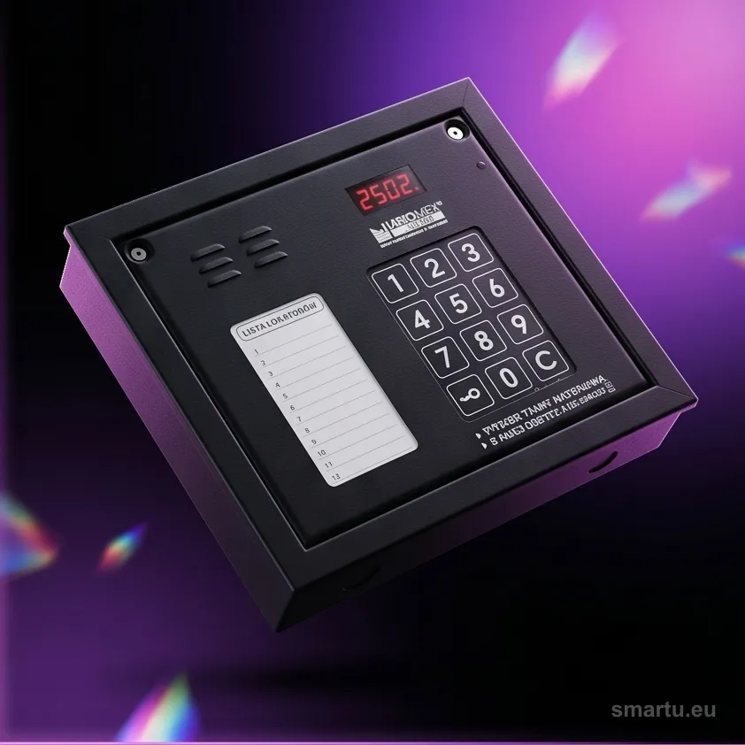 Laskomex CP-2502NP czarny panel domofonowy z klawiaturą optyczną Laskomex CP-2502NP czarny panel domofonowy z klawiaturą optyczną