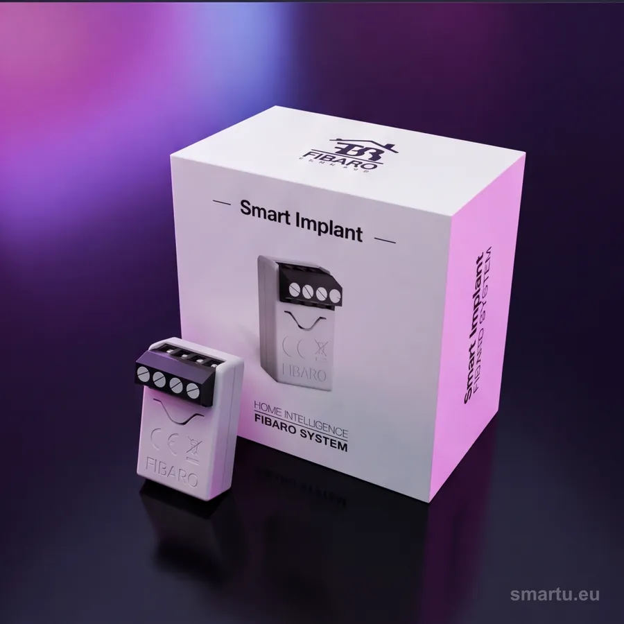 Moduł przekaźnikowy Smart Implant FIBARO FGBS-222 Moduł przekaźnikowy Smart Implant FIBARO FGBS-222
