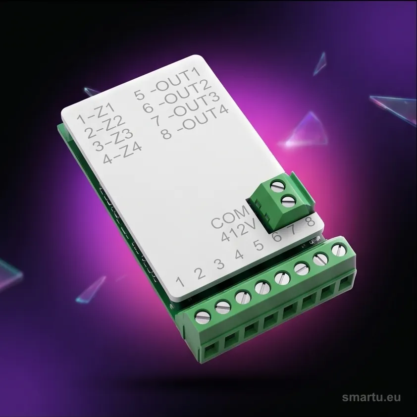 SATEL MINIATUROWY EKSPANDER WEJŚĆ I WYJSĆ PRZEWODOWYCH ACX-210 SATEL MINIATUROWY EKSPANDER WEJŚĆ I WYJSĆ PRZEWODOWYCH ACX-210