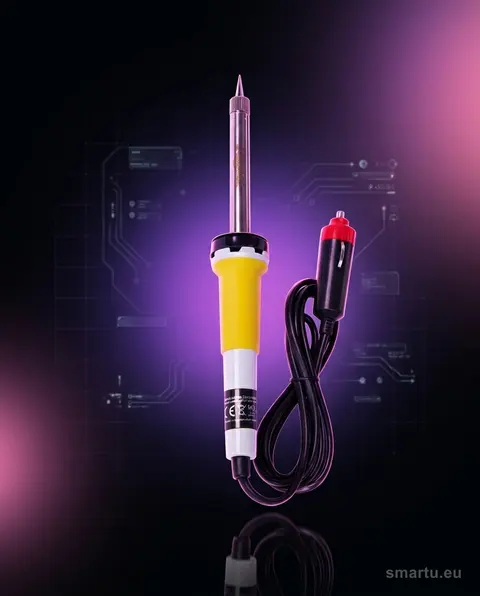 Lutownica kolbowa 40W 12V wtyk zapalniczki do elektroniki Lutownica kolbowa 40W 12V wtyk zapalniczki do elektroniki