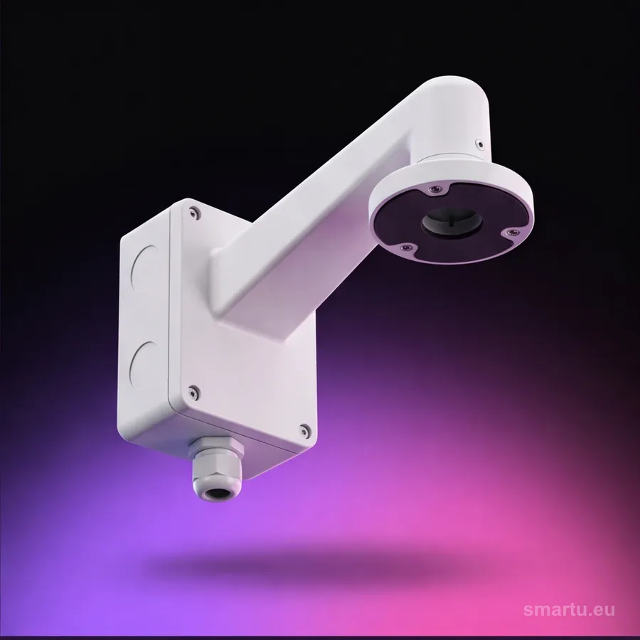 Biały uchwyt z puszką Hikvision DS-1473ZJ-155B do kamery turret Biały uchwyt z puszką Hikvision DS-1473ZJ-155B do kamery turret
