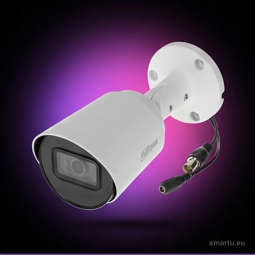 Kamera 4w1 Dahua HAC-HFW1800T-A 8MP 4K tubowa 2.8 mm, IR 30 m, mikrofon, IP67 Kamera 4w1 Dahua HAC-HFW1800T-A 8MP 4K tubowa 2.8 mm, IR 30 m, mikrofon, IP67