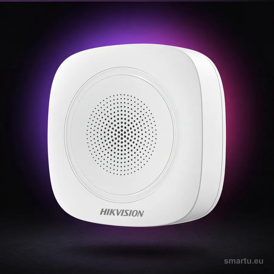 HIKVISION Wewnętrzny sygnalizator alarmowy AX PRO DS-PS1-I-WE/RED — ujęcie 1
