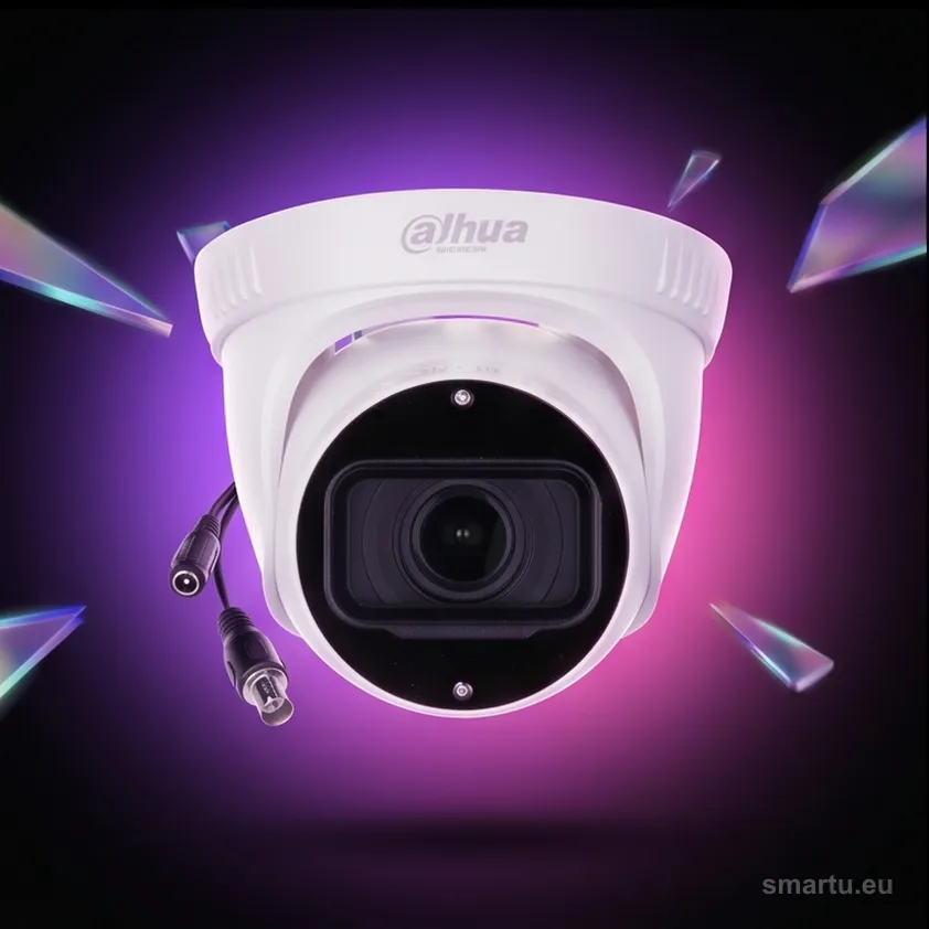 Kamera HDCVI Dahua HAC-T3A21-Z-2712 2MP kopułowa motozoom 2.7-12 mm, IR 40 m, IP67, 4w1 Kamera HDCVI Dahua HAC-T3A21-Z-2712 2MP kopułowa motozoom 2.7-12 mm, IR 40 m, IP67, 4w1