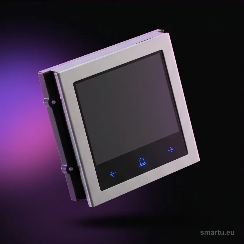 Moduł wyświetlacza VIDOS A1510-LCD w panelu domofonowym Moduł wyświetlacza VIDOS A1510-LCD w panelu domofonowym