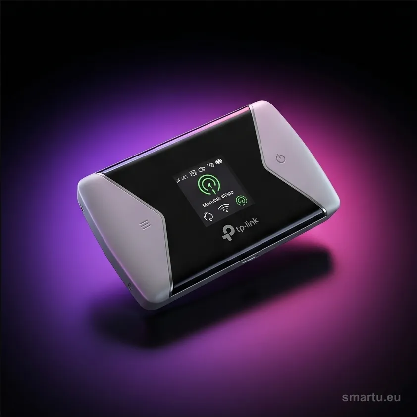 Router mobilny TP-Link M7450 LTE Cat6, do 300 Mb/s, bateria 3000 mAh, 32 urządzenia, microSD Router mobilny TP-Link M7450 LTE Cat6, do 300 Mb/s, bateria 3000 mAh, 32 urządzenia, microSD