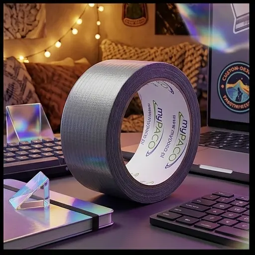 Taśma naprawcza myPACO DUCTSILVER 48/10m szara, wodoodporna, wzmocniona, do użytku wewnętrznego i zewnętrznego - galeria 3 | smartu.eu Taśma naprawcza myPACO DUCTSILVER 48/10m szara, wodoodporna, wzmocniona, do użytku wewnętrznego i zewnętrznego - galeria 3 | smartu.eu