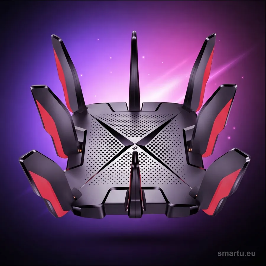 TP-Link Archer GX90 router gamingowy Wi-Fi 6 AX6600 trzypasmowy 4 anteny 2,5 Gbps TP-Link Archer GX90 router gamingowy Wi-Fi 6 AX6600 trzypasmowy 4 anteny 2,5 Gbps