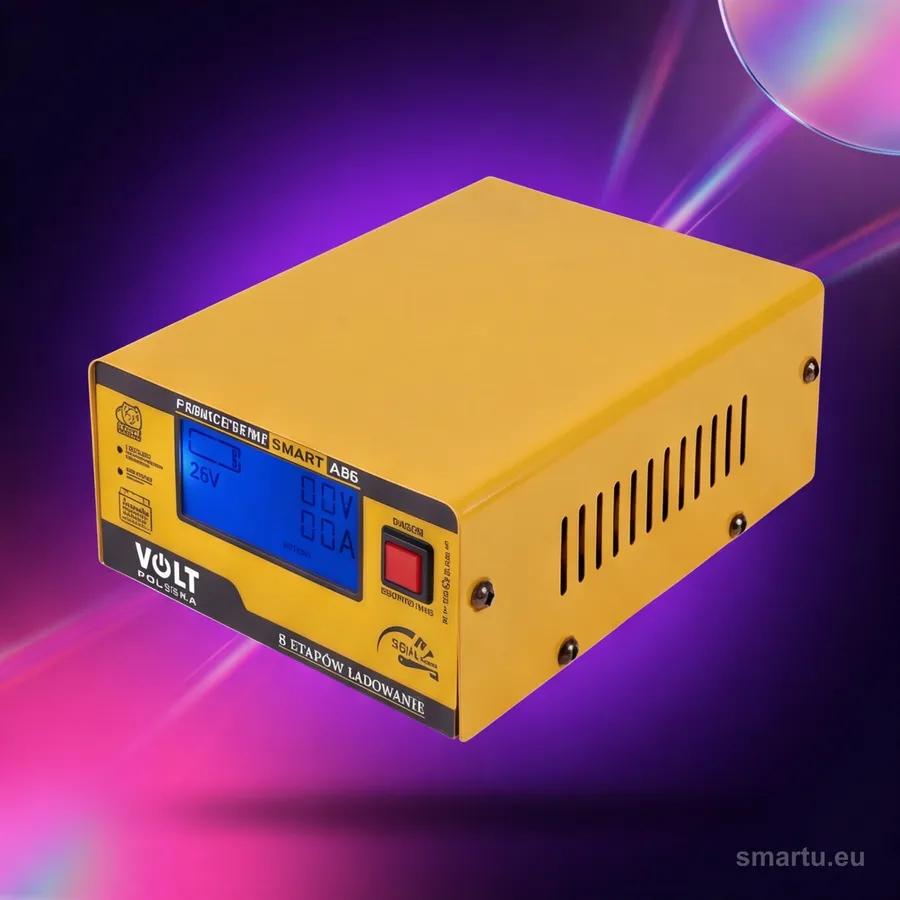 Prostownik Smart Volt Polska 6V/12V 15A A86 Prostownik Smart Volt Polska 6V/12V 15A A86